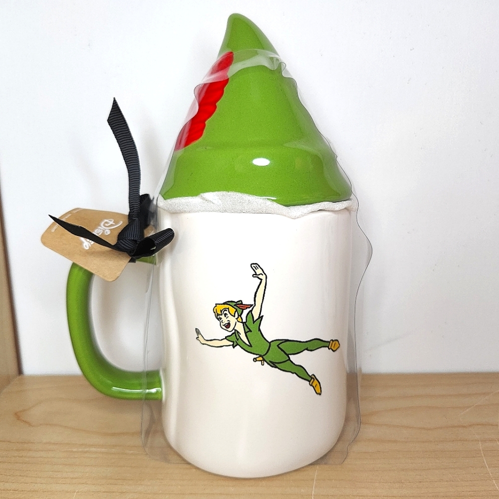 🆕️ Rae Dunn Peter Pan Double Sided Topper Mug
